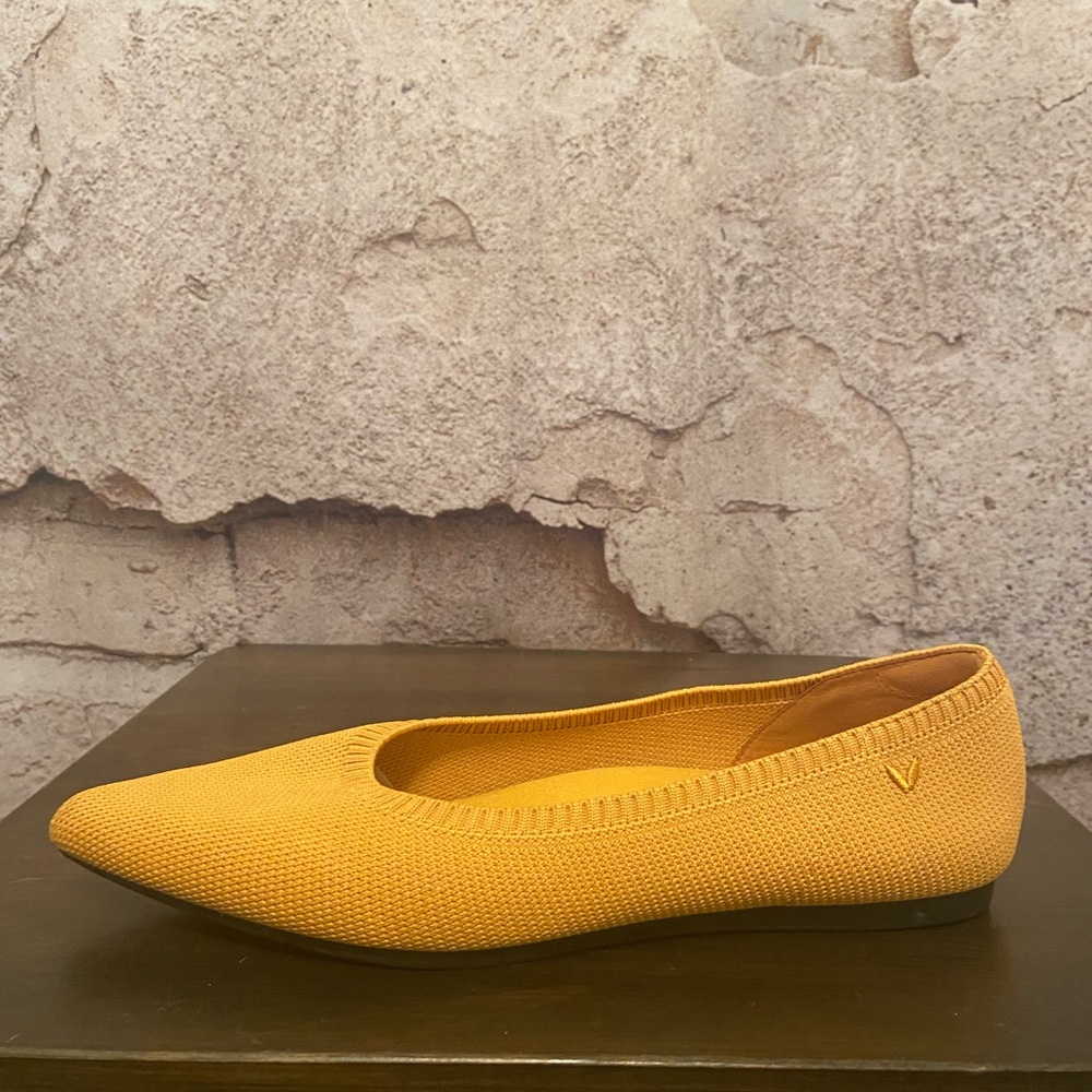 Vivaia Ginger Yellow Slip Ons